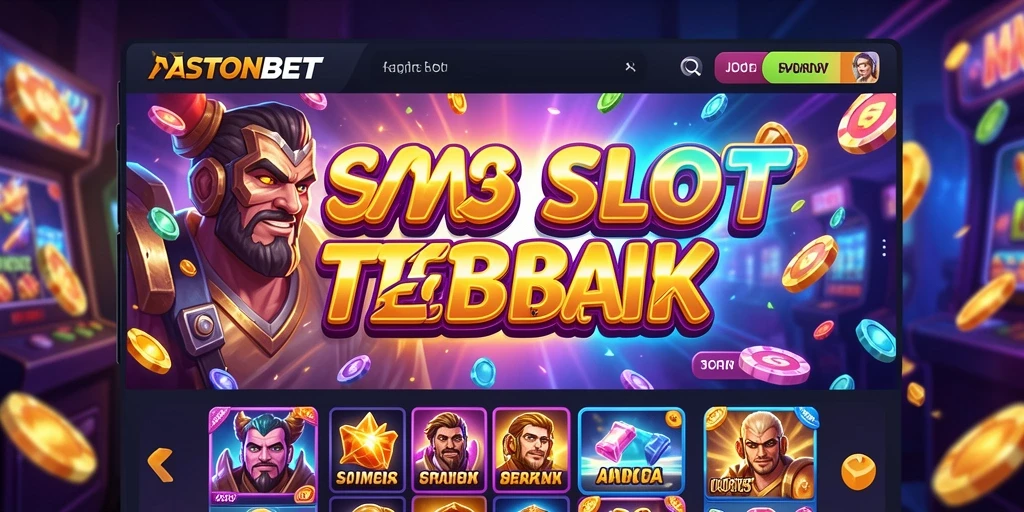 Tampilan gameplay Slot yang menarik dan penuh warna di ASTONBET.