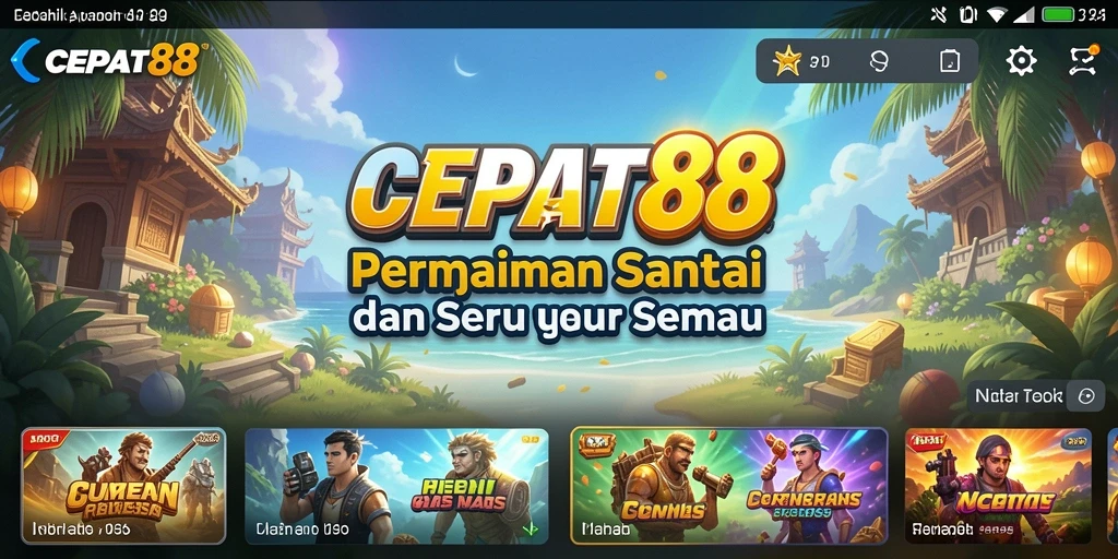 Gameplay <strong>CEPAT88</strong> yang seru dan penuh warna.
