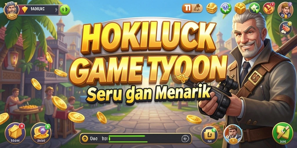 Tangkap momen seru membangun kerajaan bisnis di HOKILUCK.