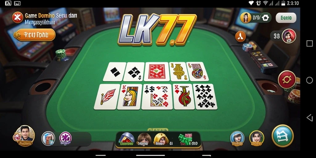 Gameplay menarik dari LK777 dengan desain kartu yang cantik.