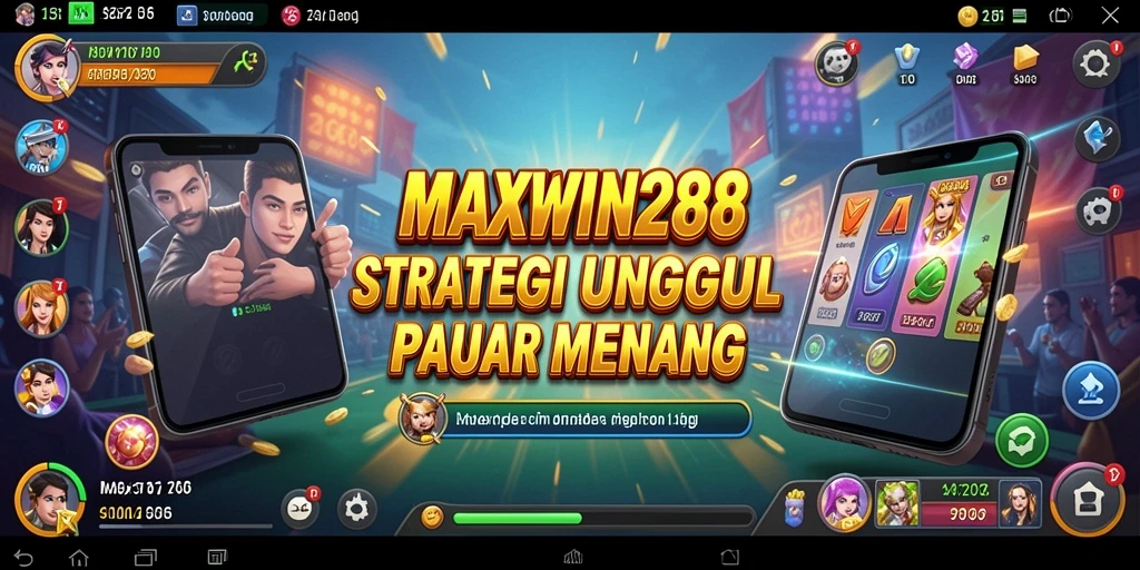Tampilan gameplay strategis dari MAXWIN288 dengan berbagai unit dan taktik.