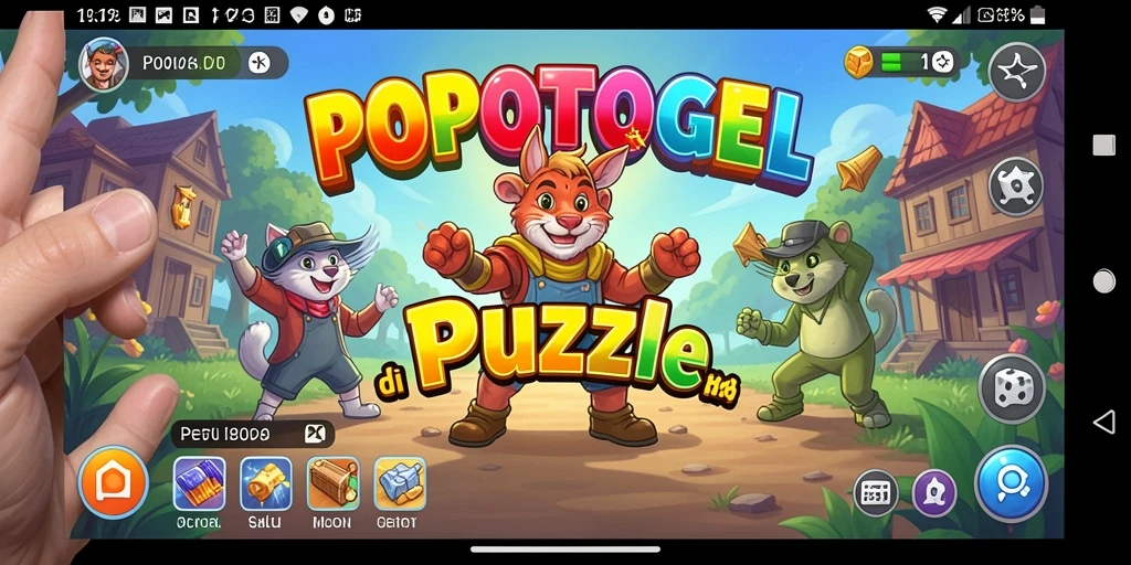 Screenshot utama menampilkan gameplay seru di POPOTOGEL.