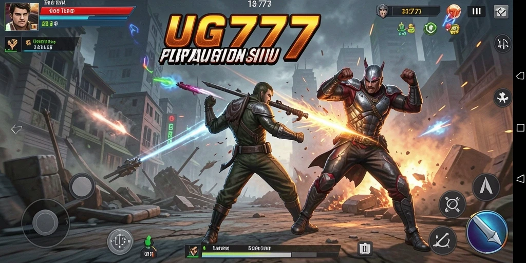 Tampilan gameplay UG777 yang intens dan mendebarkan.